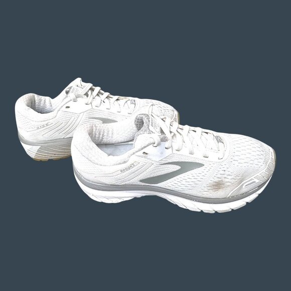 Brooks Adrenaline GTS 19 Shoes Womens 7 WIDE Running Sneakers Athletic White SEE - Picture 12 of 15